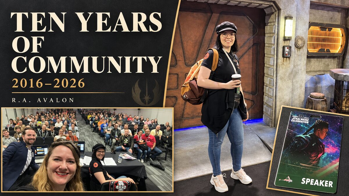 It Started with Star Wars: Ten Years of Building Communities